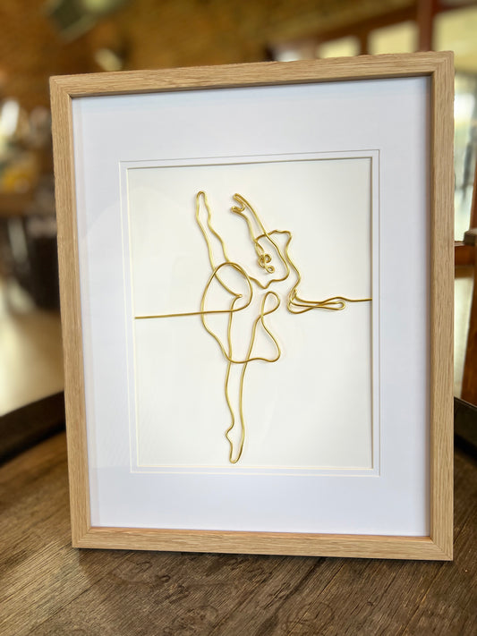 Ballerina art frame