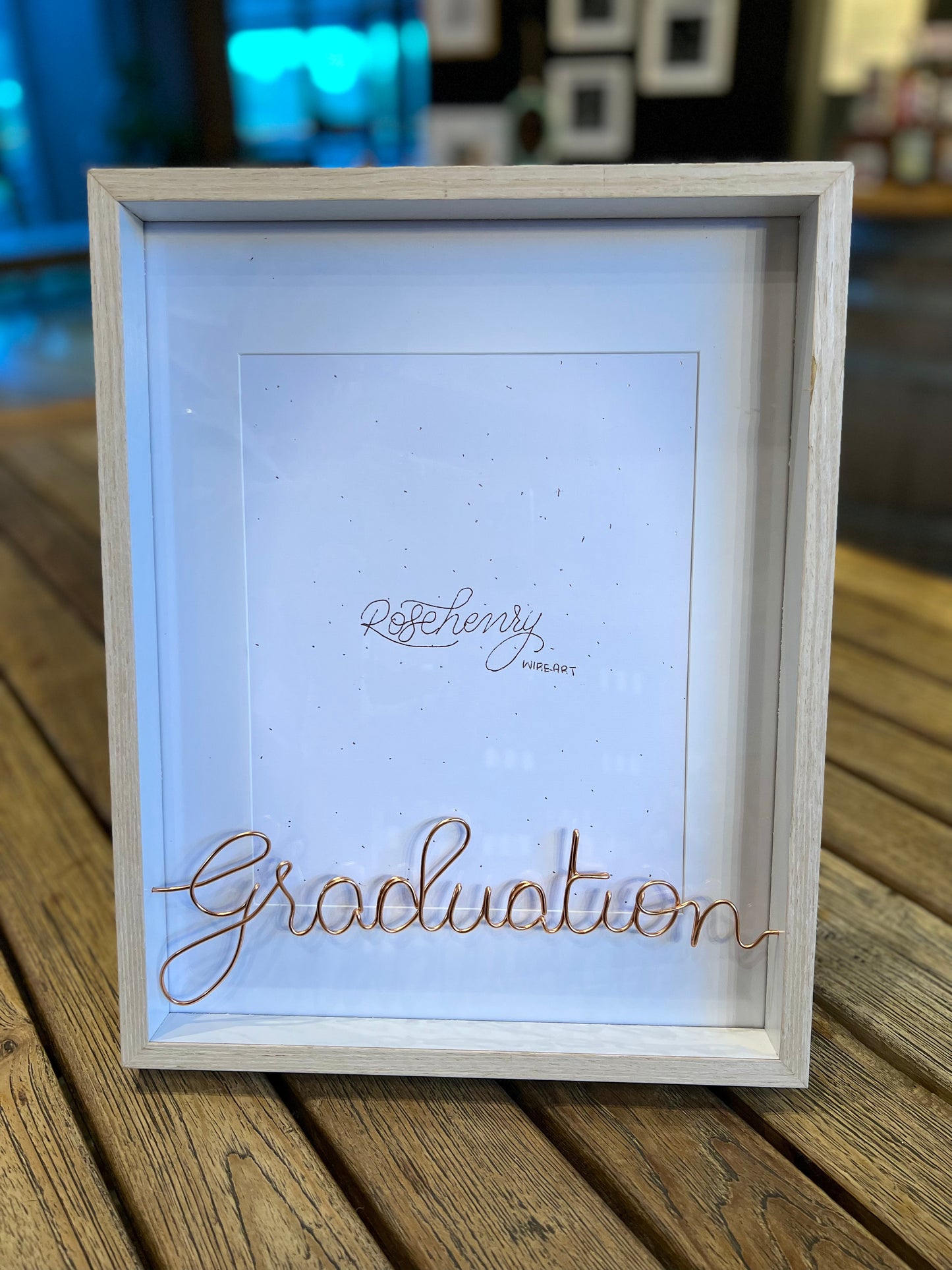 Graduation frame