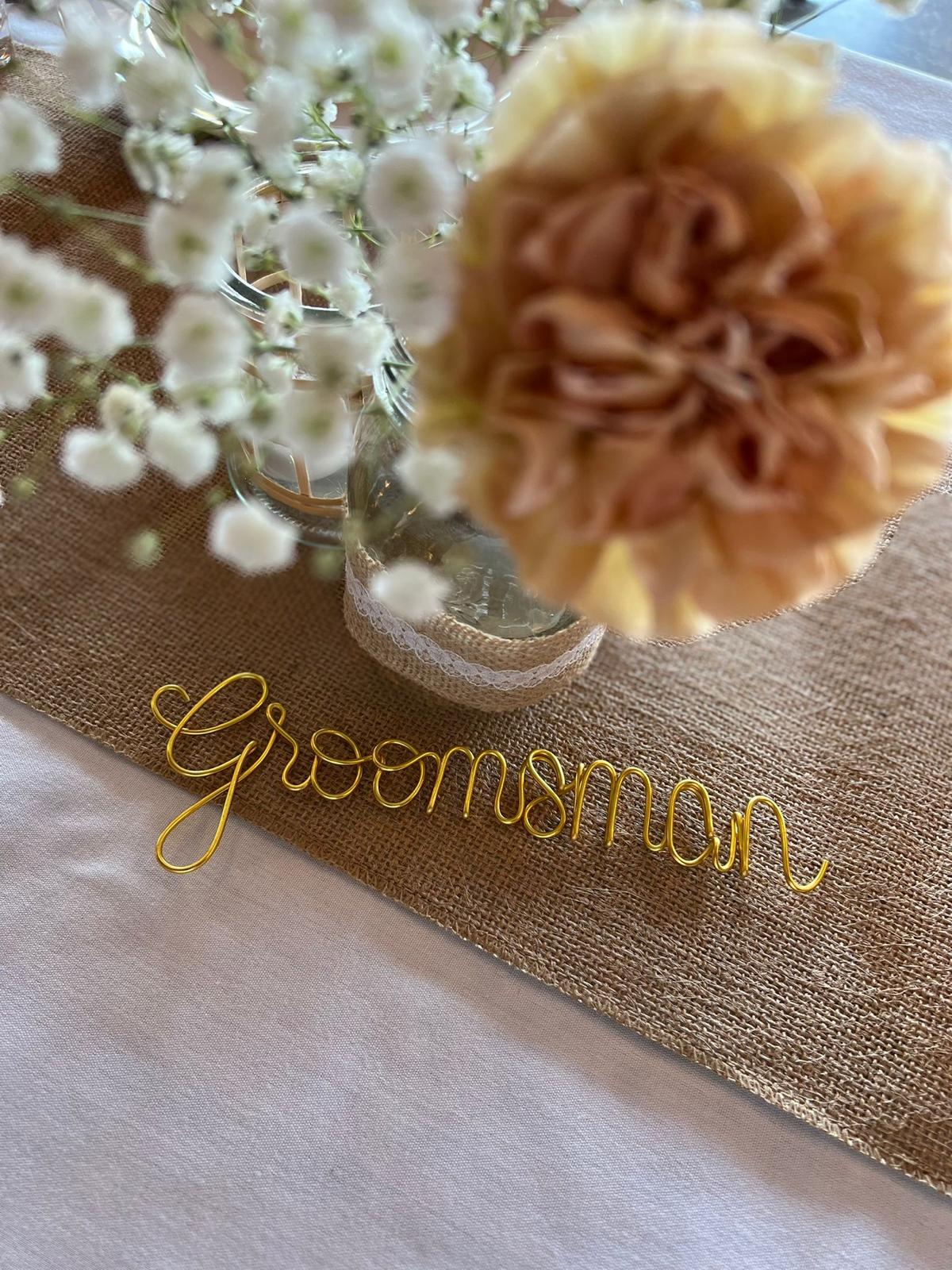 Wedding place cards